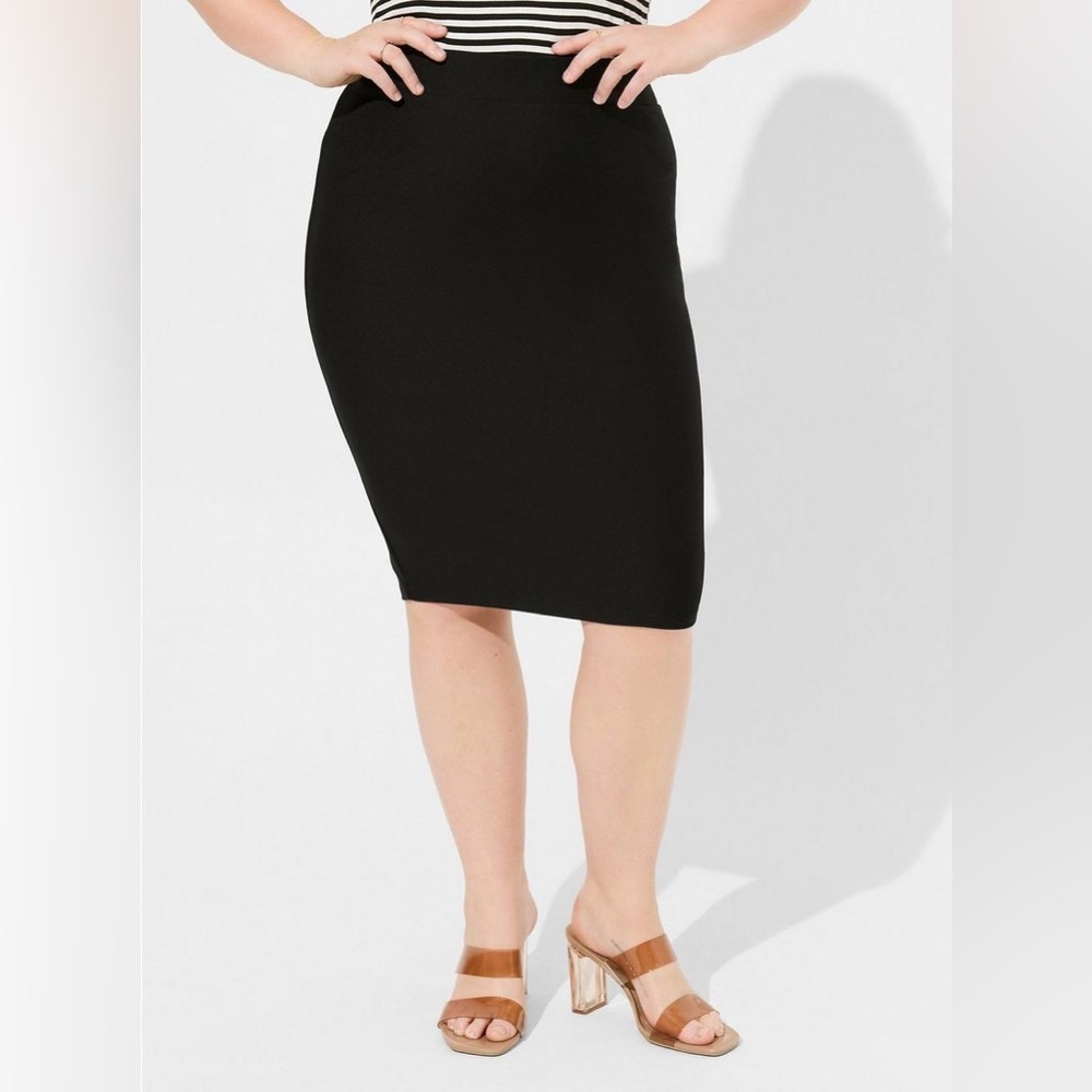 Torrid Black Pencil Skirt
